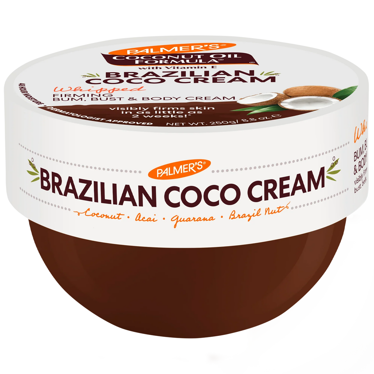Brazilian Coco Whipped Bum, Bust & Body Cream