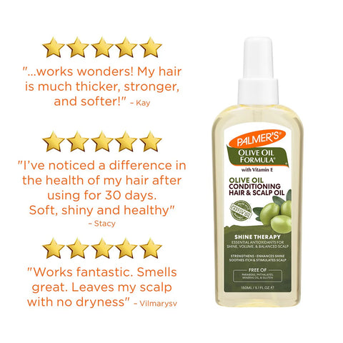 Olive Oil Hair & Scalp Oil