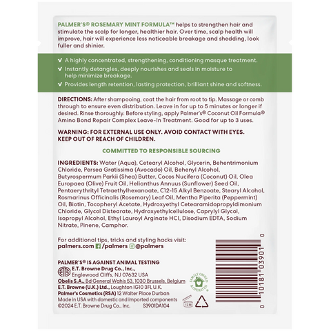 Rosemary Mint Strengthening Pack